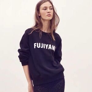 Isabel Marant Etoile Fujiyama Sweatshirt In Black Cotton